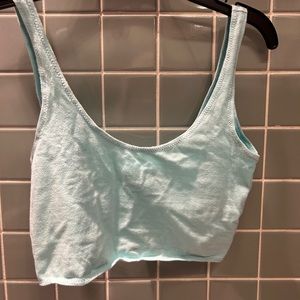 Light blue top shop tank!
